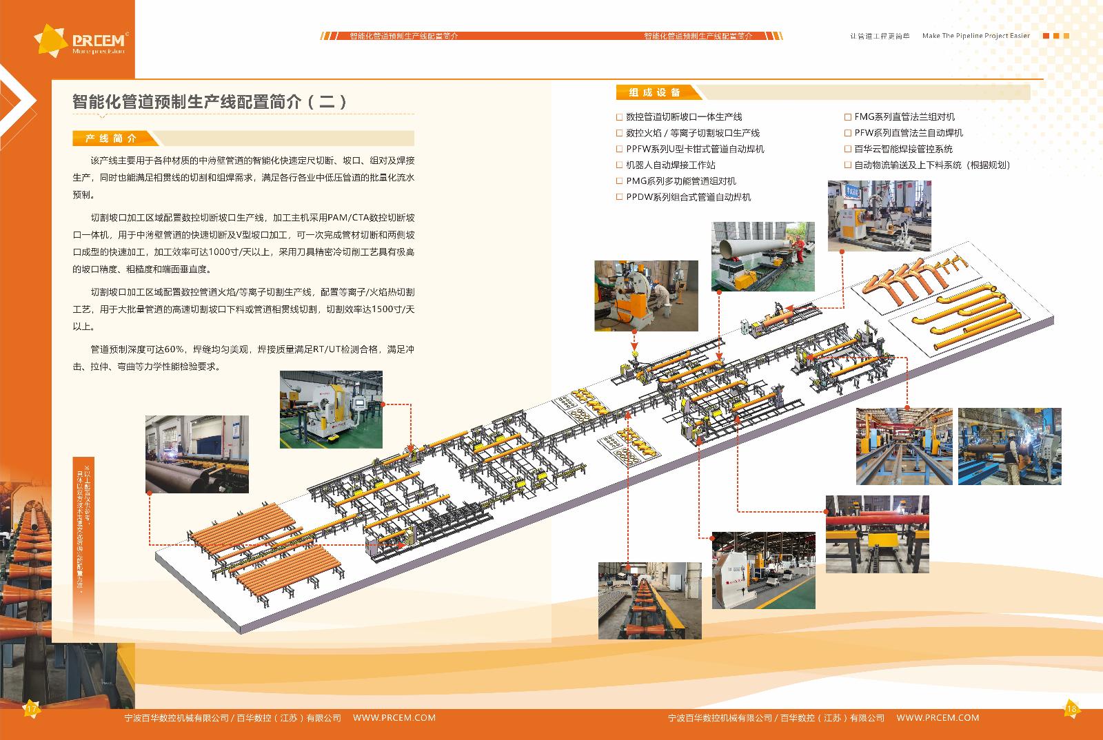 智能化管道预制生产线配置简介（二）