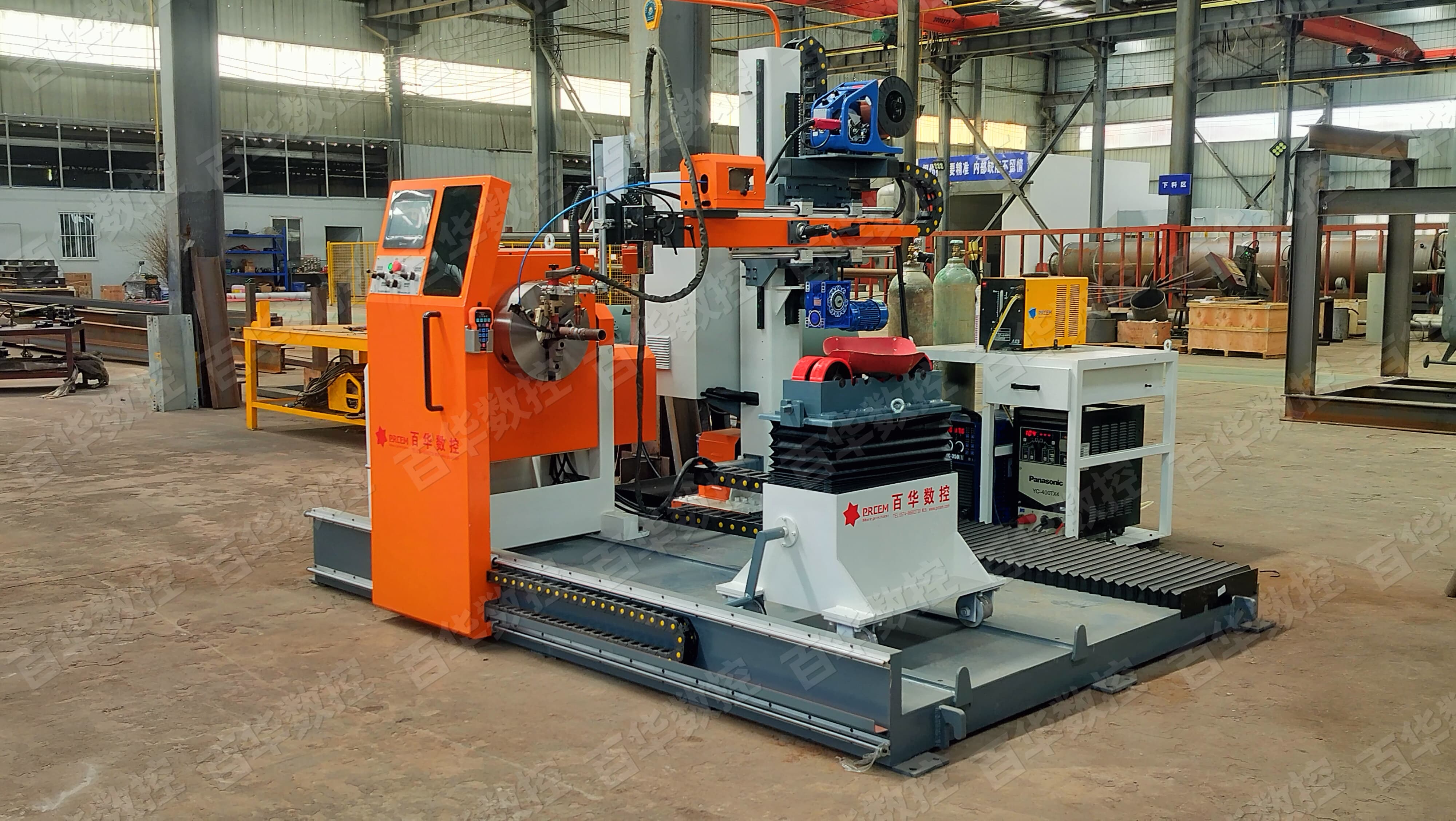 百华 PPEW管道自动焊机交付安徽高端气体装备制造企业